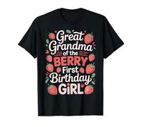 Great Grandma Of The Berry First Birthday Girl Fun T-Shirt