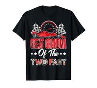 Great Grandma of The Two Fast 2nd Birthday Boy Racing Car T-Shirt