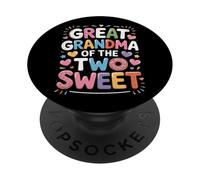 Great Grandma Of The Two Sweet Donut Lover PopSockets Adhesive PopGrip