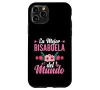 Great Grandmom Mothers Day Hispanic Del Mundo Bisabuela Case for iPhone 11 Pro