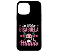 Great Grandmom Mothers Day Hispanic Del Mundo Bisabuela Case for iPhone 13 Pro Max