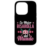 Great Grandmom Mothers Day Hispanic Del Mundo Bisabuela Case for iPhone 14 Pro