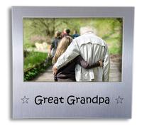 Great Grandpa Photo Frame - Gift For Grandad - Grandfather Gift Idea - Birthday Present for Grandpa - 5 x 3.5 inch - Style 3