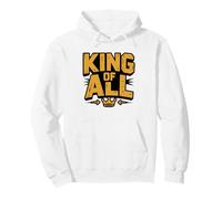 Great Grandpa Recliner Throne King Crown Retro Humor Pullover Hoodie