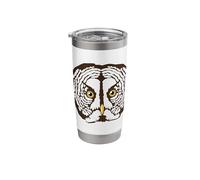 Great Gray Owl Stainless Steel Insulated Tumbler