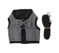 Great Hamster Harness Vest with Adjustable Walking Rope for Jerbill, Chinchilla, Squirrel and Small Animals