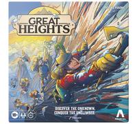 Hasbro Great Heights Board Game - Fun Strategy Game for Kids, Teens and Adults - Ages 10+ - 2-5 Players - 45 Mins - Easy to Learn Family Games - English Version