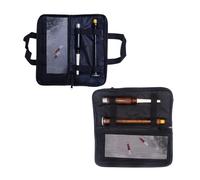 Great Highland Bagpipe Practice Chanter with Brown & Silver Carrying Case for Beginners