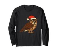 Great Horned Owl Christmas Ugly Xmas Sweater Long Sleeve T-Shirt