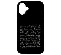 Great is thy faithfullness Case for iPhone 16 Plus