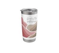 Great is Thy Faithfulness Stainless Steel Insulated Tumbler