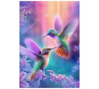 Great Jigsaw Puzzles for Adults 300 Pieces Hummingbirds Challenging Puzzles for Adults Gift for Friends Family Home Decoration Puzzle