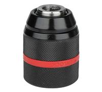 Great Clamping Force Keyless Metal Drill Chuck, Keyless Hand Drill Chuck 1/2-20UNF Mount 2~13mm Self-Tighten Drill Chuck for Multiple Purposes