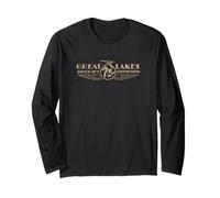 Great Lakes Aircraft Corporation Vintage Aviation Logo Long Sleeve T-Shirt