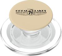 Great Lakes Aircraft Corporation Vintage Aviation Logo PopSockets PopGrip for MagSafe