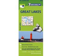 Great Lakes - Zoom Map 173: Map (Michelin Zoom Maps, 173)