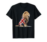 Great Lion in British Colors Costume for Adults and Kids T-Shirt