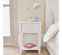 Great Little Trading Company Lulworth Bedside Table - White