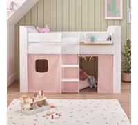 Great Little Trading Company Paddington Midsleeper Bed -Pink