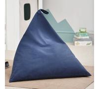 Great Little Trading Company Plain Bean Bag - Midnight Blue