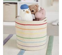 Great Little Trading Company Rope Storage Basket - Rainbow