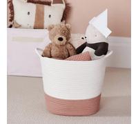 Great Little Trading Company Rope Storage Basket -Terracotta
