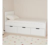 Great Little Trading Company Stowaway 3 Drawer Bed - White