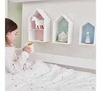 Great Little Trading Company Townhouse Wall Shelfs - Pastels