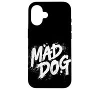 Great Mad Dog Stamp Logo for Man and Woman Case for iPhone 16