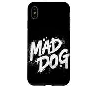 Great Mad Dog Stamp Logo for Man and Woman Case for iPhone XS Max