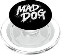 Great Mad Dog Stamp Logo for Man and Woman PopSockets PopGrip for MagSafe