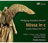 GREAT MASS IN C MINOR KV 427 - WEGENERHARMSENBALZERRATHGEB [CD]