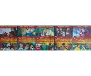 GREAT MEN & WOMEN WHO CHANGED THE WORLD 1-10 COMPLETE COLLECTION / FLORENCE NIGHTINGALE Louis Pasteur BEETHOVEN Helen Keller POCAHONTAS Thomas Edison... = ULTIMATE 5x DVD SET