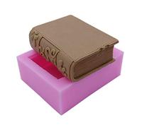 Great Mold New Book Design Silicone Soap Mold Candle Mold 3D Silicone Molds for Soap Cake Chocolate Craft Making