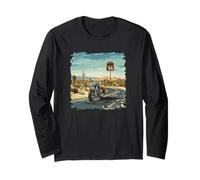 Great Motorcycle Roads Costume for Streets and Bikes Lovers Long Sleeve T-Shirt
