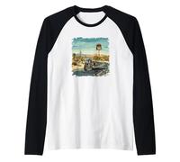 Great Motorcycle Roads Costume for Streets and Bikes Lovers Raglan Baseball Tee