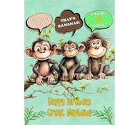 Great Nephew 8th Kids Birthday Card (Funny Shocked Monkey Cartoon) - From Auntie Uncle Gift Idea Greeting Blank Inside Envelope Included UK