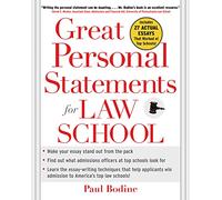 Great Personal Statements for Law School (EDUCATION/ALL OTHER)