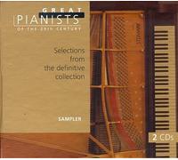 Great Pianists Of The 20th Century, Sampler