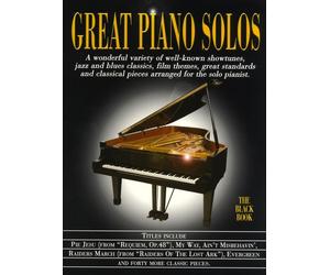 Great Piano Solos - The Black Book: A Bumper Collection of 45 Fantastic Piano So
