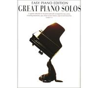 Great Piano Solos - the Black Book Easy Piano Ed. by Easy Pia... - 9781847725479