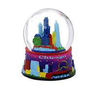 Great Places To You Chicago Snow Globe 65MM Blue, Chicago Snow Globes, Chicago Souvenirs