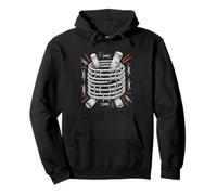 Great Plains Barbed Wire Collector Historical Americana Pullover Hoodie