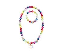 Great Pretenders - Gumball Rainbow NL BL Set, 2pc Jewelry, Multicolor, Unique (86128)