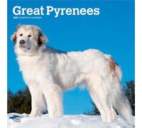 Great Pyrenees 2027 12 X 24 Inch (Hanging) Monthly Square Wall Calendar Plastic-Free: Original BrownTrout-Kalender [Mehrsprachig] [Kalender]
