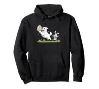 Great Pyrenees Bunny Easter Egg Kids Mens Womens Easter Day Pullover Hoodie