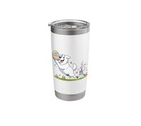 Great Pyrenees Bunny Easter Egg Kids Mens Womens Easter Day Stainless Steel Insulated Tumbler