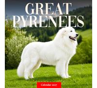 Great Pyrenees Calendar 2027: Large White Dog Photography