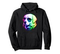 Great Pyrenees DJ Headphones Retro Music Dog Lover Pullover Hoodie