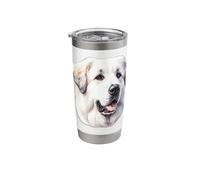 Great Pyrenees Portrait Stainless Steel Insulated Tumbler